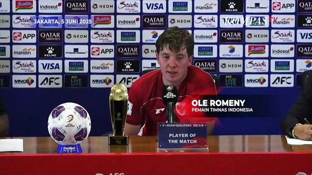 [FULL] Kata Ole Romeny dan Kluivert Usai Timnas Menang Lawan China 1-0 di Kualifikasi Piala Dunia