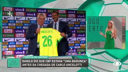 Edu Dracena: "Ancelotti é maior que todos os jogadores da Seleção"