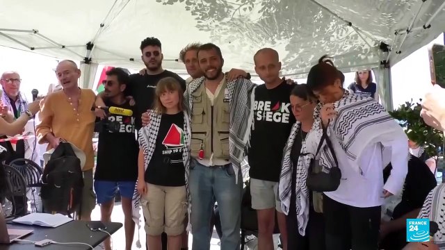 Greta Thunberg y un grupo de activistas desafían el bloqueo israelí en misión humanitaria a Gaza