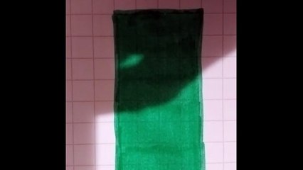 Asciugamano fai da te per barbie modello 2