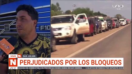 PERJUDICADOS POR LOS BLOQUEOS