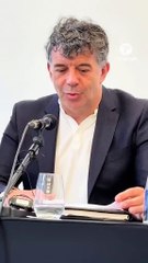 Stéphane Plaza en conférence de presse à Paris dénonce son procès