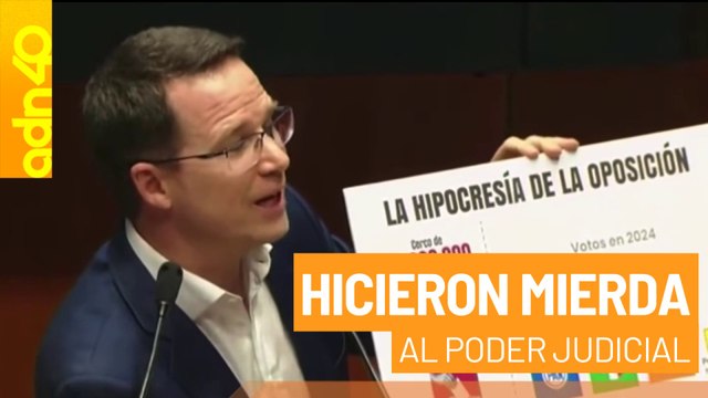 Hicieron mierda al Poder Judicial . Tensión en el Senado por elección Judicial