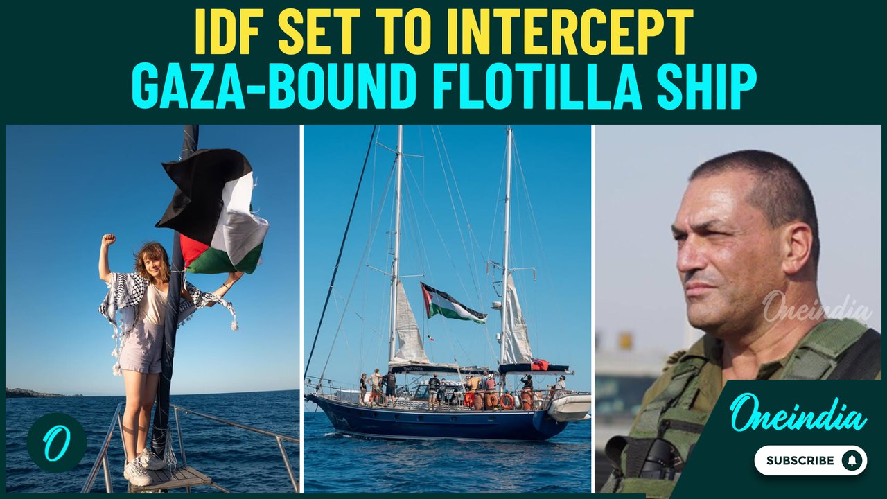 Israel THREATENS To Raid Ship Carrying Greta Thunberg And Gaza Aid, Vows To ‘Stop’ Freedom Flotilla