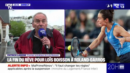 "C'est extraordinaire pour moi ce qu'elle a fait": le premier entraîneur de Loïs Boisson sur BFMTV