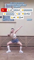 TUTORIAL NEWJEANS SUPER SHY DANCE ♡ 1st Chorus