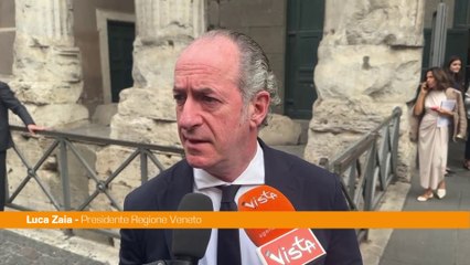 Terzo mandato, Zaia "Penso debba prevalere il buon senso"