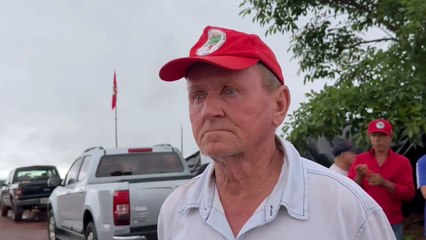 Cerca de 100 famílias do MST se instalam em propriedade rural em Umuarama