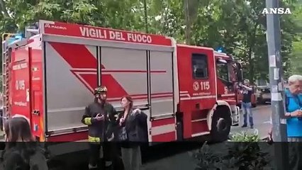 Incendio a Milano, la testimonianza della vicina di casa