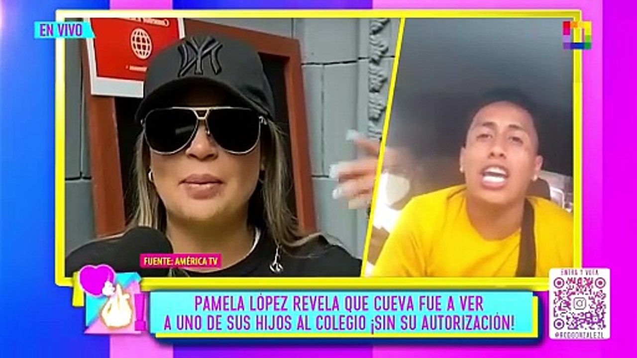PAMELA LÓPEZ REVELA QUE CUEVA FUE A UNO DE SUS HIJOS AL COLEGIO | Willax