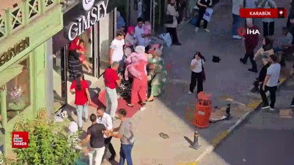 Karabük’te kadınların saç saça kavgası