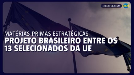 Projeto brasileiro entre os 13 selecionados pela UE sobre matérias-primas estratégicas