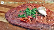 BISTECCA DI SEITAN: LA RICETTA VEGANA CHE SEDUCE I SENSI E SORPRENDE IL PALATO