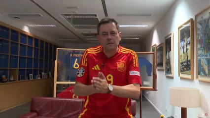 Discurso de Tomás Roncero tras los 5 goles de España a Francia