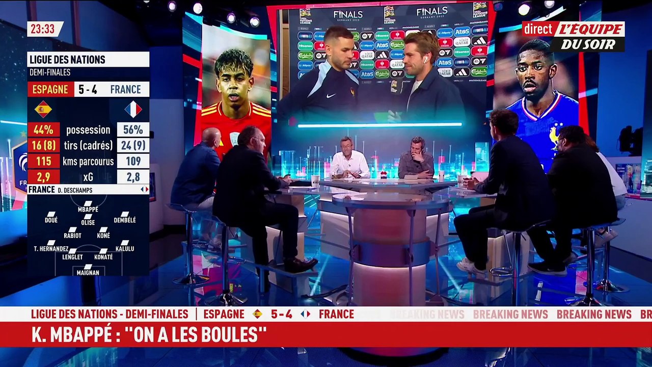 Lucas Hernandez : « On peut être fiers de notre réaction » - Foot - Ligue des nations - Ligue des nations