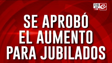 ¿Aumento a jubilados y vuelta de la moratoria? La palabra la tiene el senado