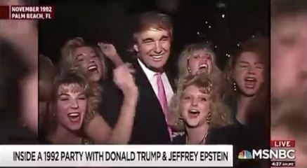 Musk publica video de Trump en una fiesta de Jeffrey Epstein