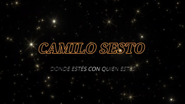 Camilo Sesto - Donde estés con quien estés (KARAOKE)