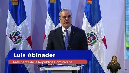 Discurso del Presidente Luis Abinader en la reunión del Consejo Económico y Social