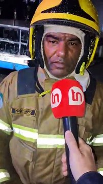 Ônibus pega fogo horas após transportar trabalhadores em Apucarana