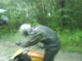 Olivier passage boue