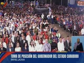 Rafael Lacava agradece al pueblo de Carabobo y a los integrantes del GPPSB por hacerlo gobernador