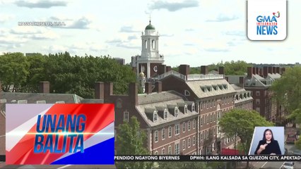 Pagpasok ng bagong int'l students sa Harvard University, ipinagbawal ni U.S. Pres. Trump | Unang Balita