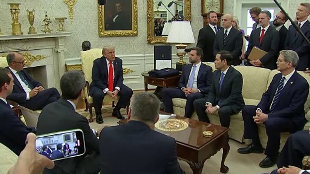 Chanceler alemão passa no teste de Trump, apesar de divergências sobre Ucrânia