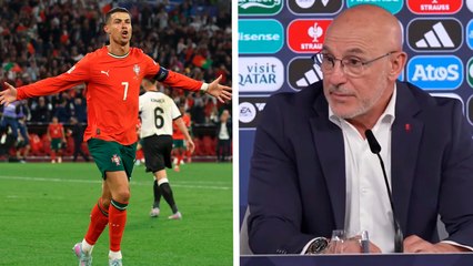 Luis de la Fuente y sus sensaciones ahora que España va a medirse contra el Portugal de Cristiano Ronaldo