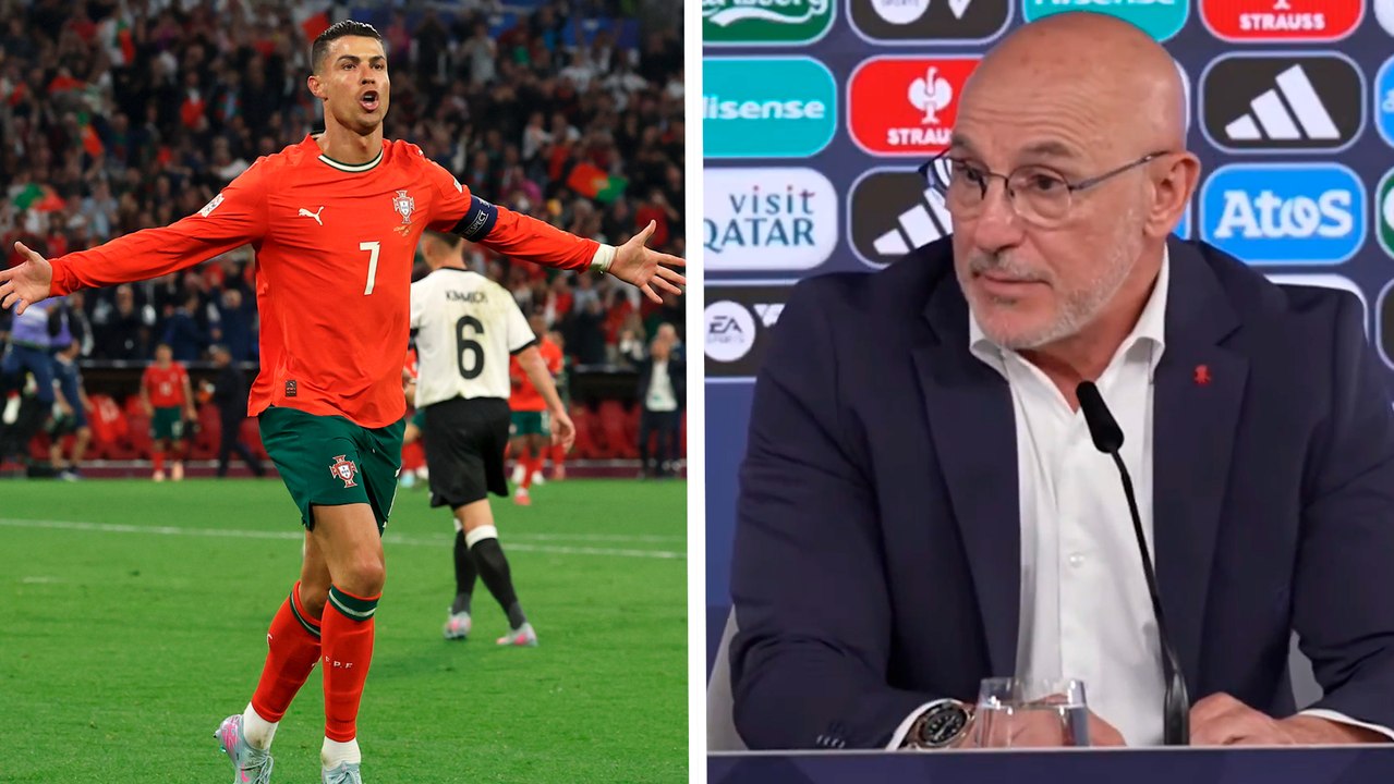 Luis de la Fuente y sus sensaciones ahora que España va a medirse contra el Portugal de Cristiano Ronaldo