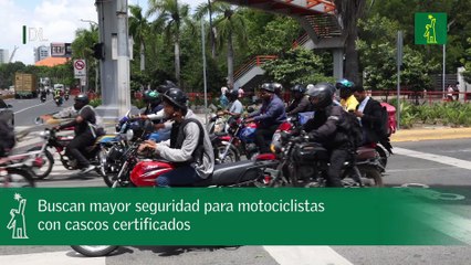 Buscan mayor seguridad para motociclistas con cascos certificados