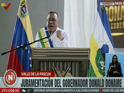 Gob. Donaire: Nuestra gestión centrará sus objetivos en las transformaciones ordenadas por el Pdte.