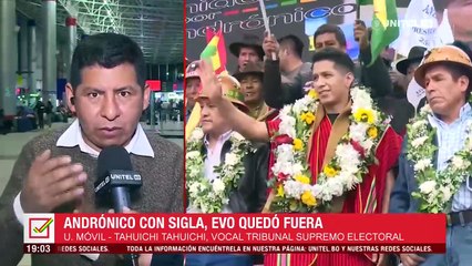¿Qué pasa con el proceso de cancelación de personería jurídica del MTS? Esto dice el vocal Tahuichi