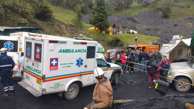 Confirman la muerte de los tres mineros atrapados en derrumbe en Zipaquirá tras más de 20 horas