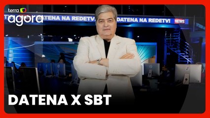 Após críticas à antiga chefe, Datena baterá de frente com SBT na briga por audiência