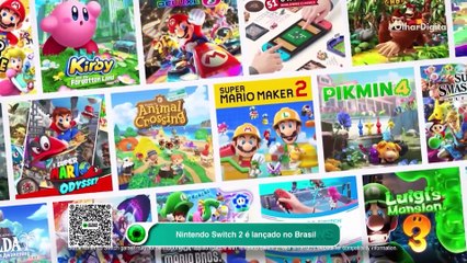 Nintendo Switch 2 é lançado no Brasil