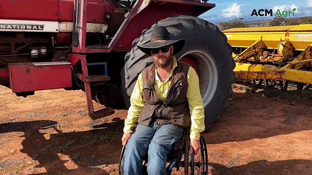 How a physically impaired York man started his small cropping programs