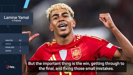 Yamal scores twice v France and swats aside Ballon d'Or talk