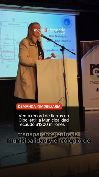 Venta récord de tierras en Cipolletti: lo que revela la demanda inmobiliaria