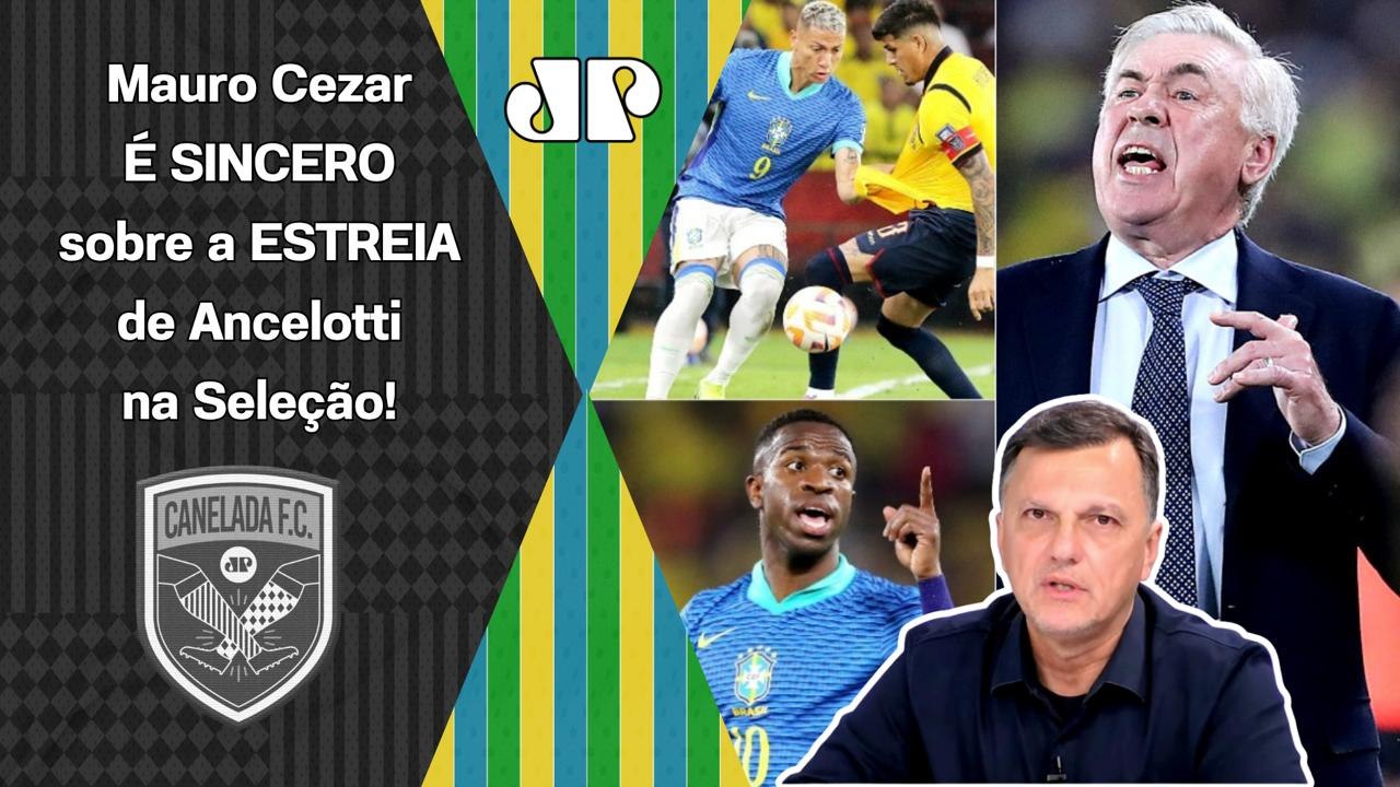 "Cara, essa ESTREIA do Ancelotti pra mim foi..." Mauro Cezar É SINCERO após jogo da Seleção!