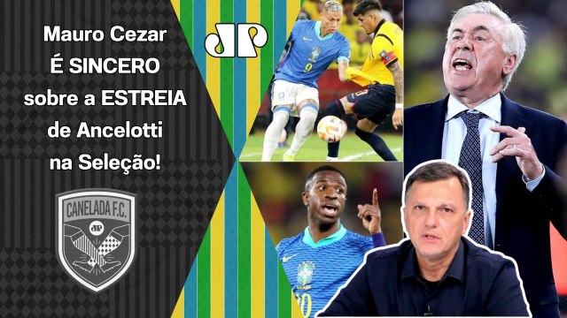 Cara, essa ESTREIA do Ancelotti pra mim foi... Mauro Cezar É SINCERO após jogo da Seleção!