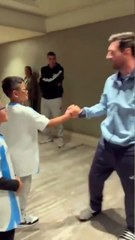 El gesto de Lionel Messi con la familia de Arturo Vidal