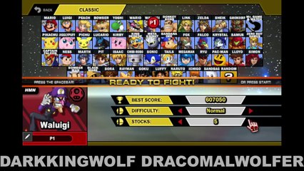 SUPER SMASH FLAHS 2 (BETE) GAMEPLAY IN (ENGLISH)  #7. WALUIGI.