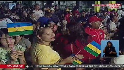 Toma de posesión de Luis Marcano como gobernador del estado Anzoátegui para el período 2025 - 2029