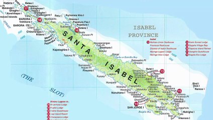 Map of Isabel Province. Peta Provinsi Isabel. Isabel Province Map. Map of Province of Isabel. Isabel Province Map. Carte de la province d'Isabel. Mapa da Província de Isabel. Mapa de la provincia de Isabel. Mappa della provincia di Isabel. イサベル州の地図