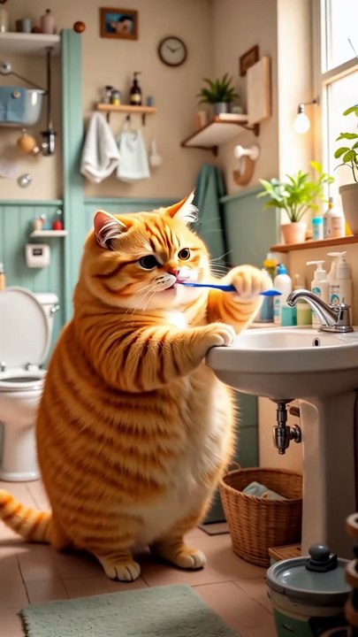 Ai animated Cat funny video. Viral Cats - Ep 199