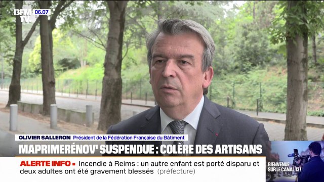 Suspension de MaPrimeRénov: les professionnels du secteur du bâtiment en colère