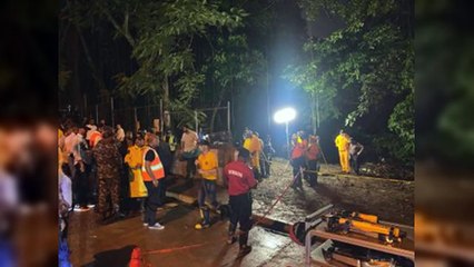 Niña de cinco años es arrastrada por cañada en Villa Mella