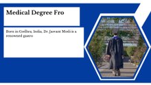 Dr.Jasvant Modi - Committed To Philanthropy