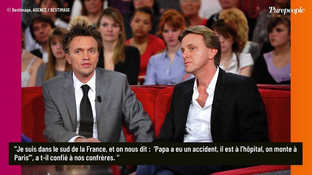 Claude François Jr. n'a pas appris tout de suite que son iconique père s'était éteint à 39 ans... Il explique pourquoi !